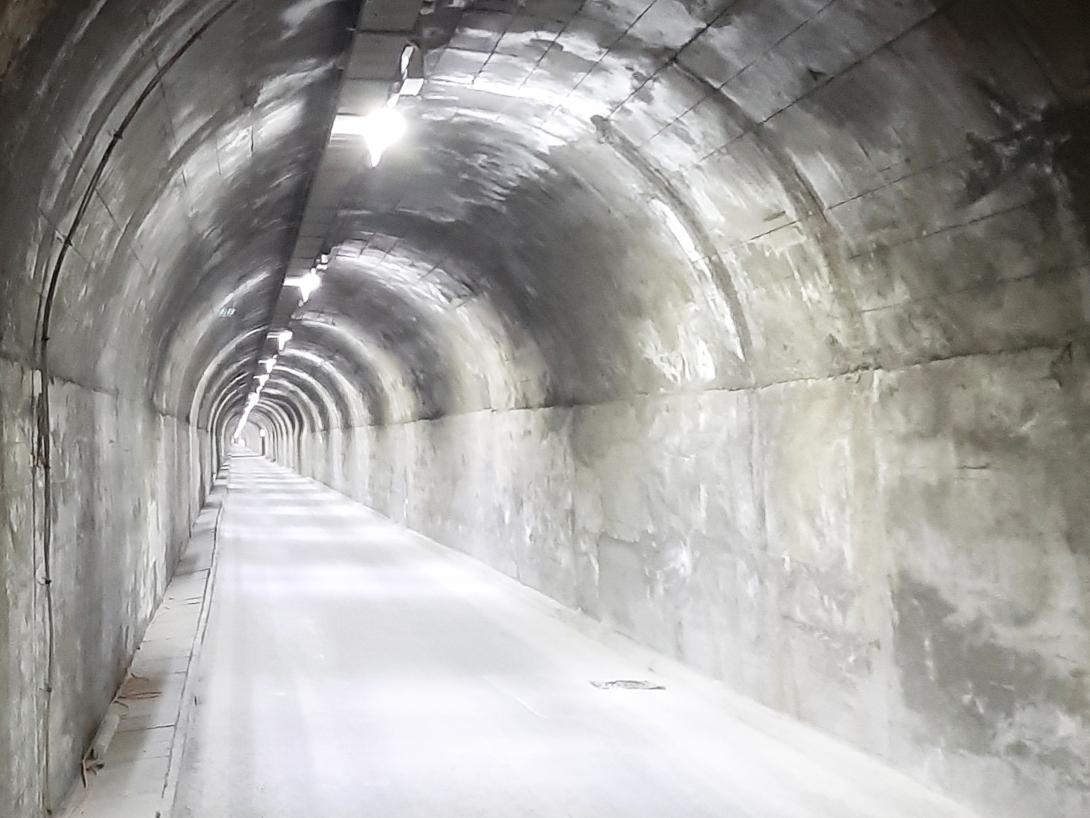 Sanierung Tunnel Munt La Schera Engadiner Kraftwerke